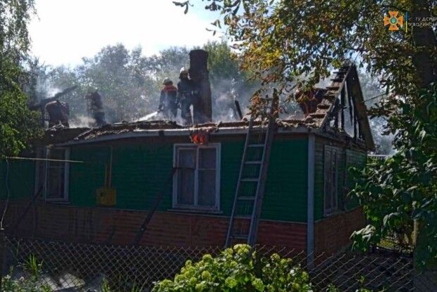 Вогонь наробив лиха на Волині (Фото)