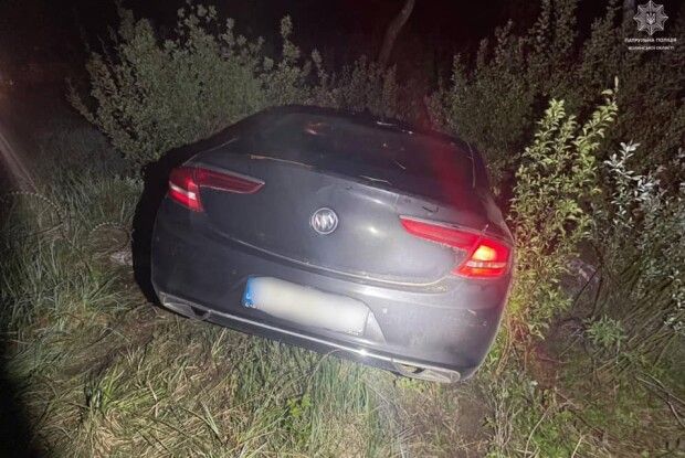 На Волині п'яний водій з’їхав у кювет