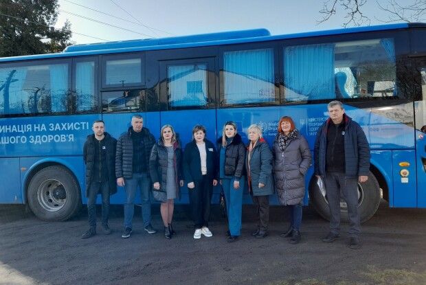 Вакцинальний автобус відвідав ще одне селище на Волині 
