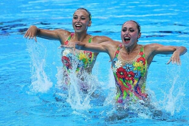 Дует українських синхроністок виборов «срібло» на Чемпіонаті Європи