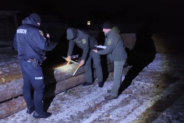 На Рівненщині лісова охорона виявила бурштинокопачів, в на Волині – крадіїв деревини