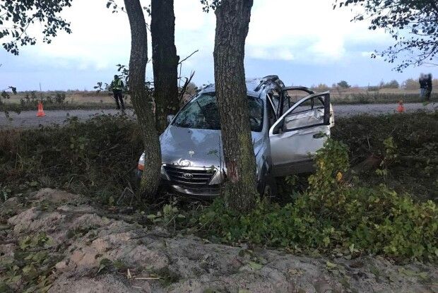 Юний водій наробив лиха на Рівненщині