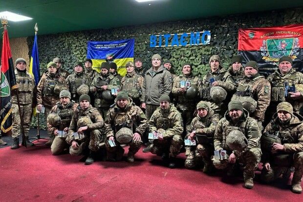 На Волині воїнам Князівської бригади вручили нагороди