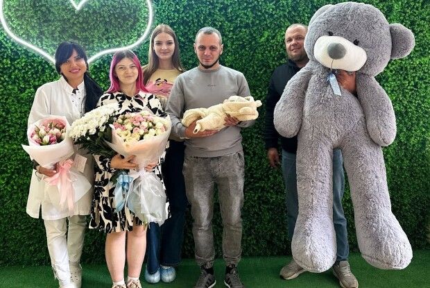 У родині командира з Волині, який розповідав Президенту про кулемет, народився синочок