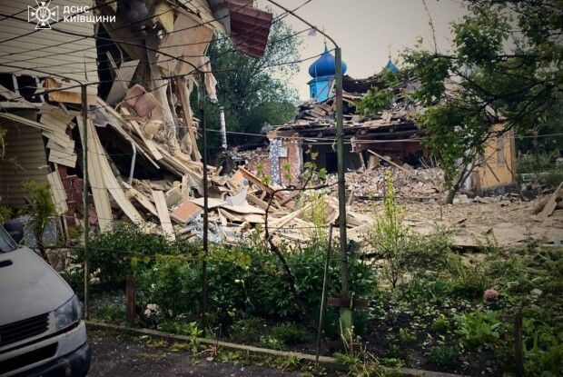 Столичну область України знову бомбили вороги (Фото)