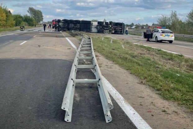 Як покарали водія бензовоза, що вчора перекинувся на Ковельщині