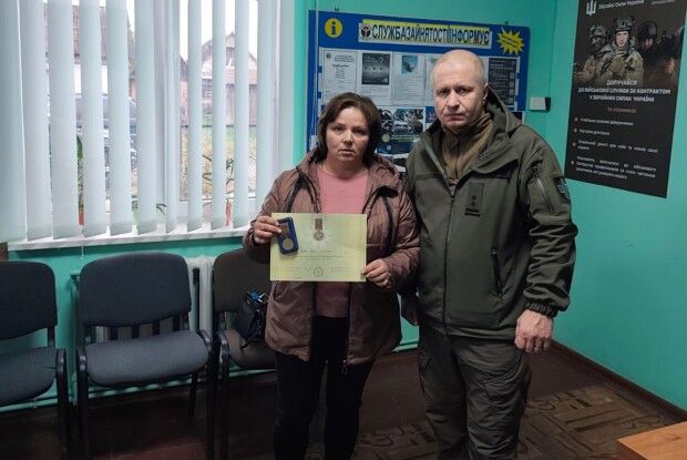 Захисника з Волині посмертно нагороджено відзнакою Президента «За оборону України»