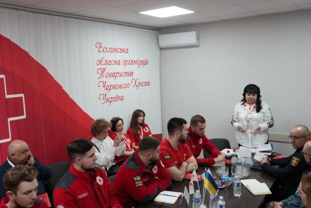 До волинських рятувальників і працівників Червоного хреста приїжджали німецькі колеги