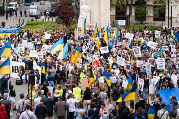 У Будапешті відбулась акція на підтримку України