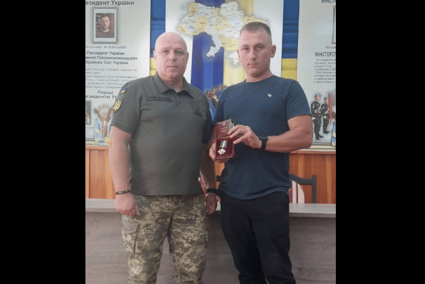 Волинського десантника відзначили високою нагородою