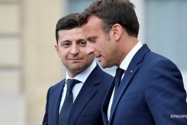Зустріч Макрона і Зеленського затягнулася