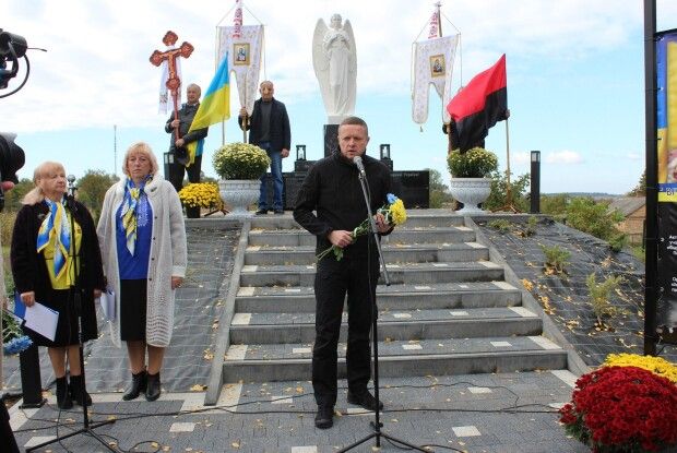 У Шклині на Волині відкрили Алею пам’яті полеглим Героям-землякам