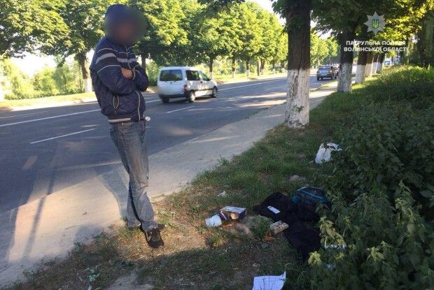 Підозрюваного затримали «на гарячому» (Фото, відео)