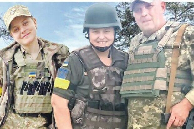 Чоловік, дружина і донька: ціла сім'я волинян воює на фронті (Фото)
