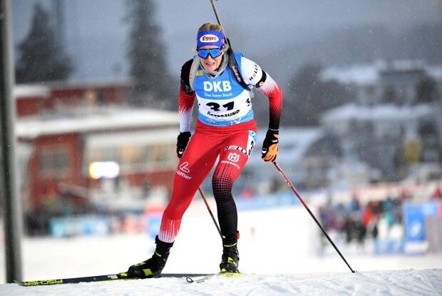 Українські біатлоністки пасли задніх під час спринтерської гонки в Естерсунді