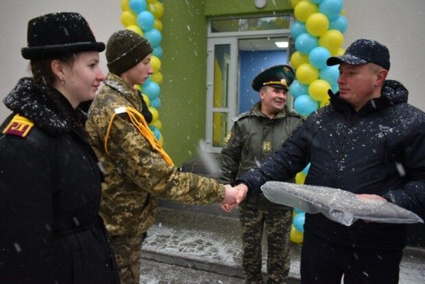 У Ковелі в обласному військовому ліцеї – новий спортмайданчик та реконструйований навчальний комплекс (Фото)