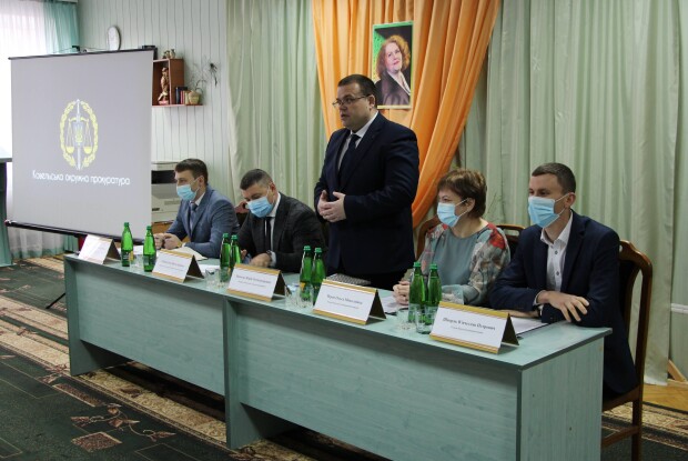 У Ковельській окружній прокуратурі відбулася координаційна нарада керівників правоохоронних органів району (Фото)