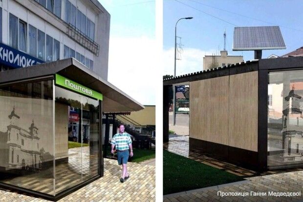 У місті на Волині з'являться сучасні автобусні зупинки (Фото)