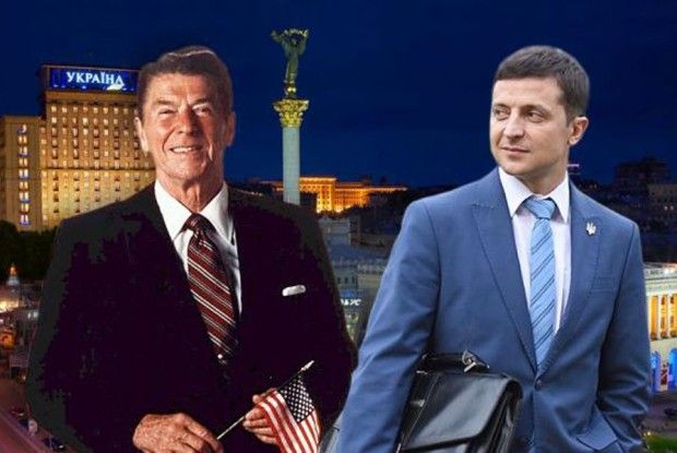 Рональд назвав ворожу державу «імперією зла», а Володя свою – проституткою