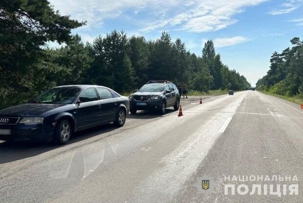 Біля Луцька внаслідок ДТП постраждав велосипедист
