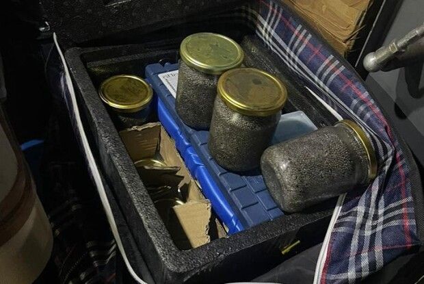 Волинянин незаконно ввозив з-за кордону 15 кілограмів осетрової ікри 