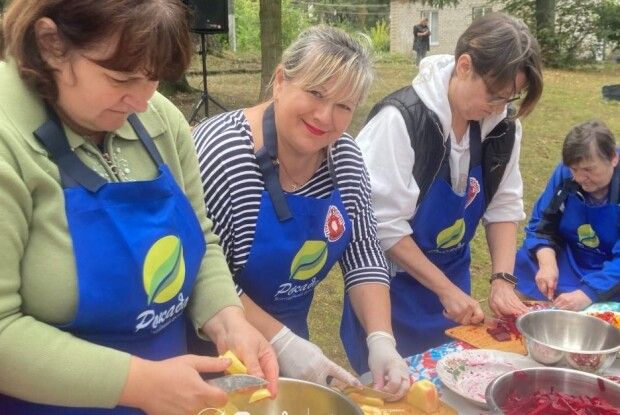 На Волині ВПО приготували 40 літрів «Щирого борщу» 