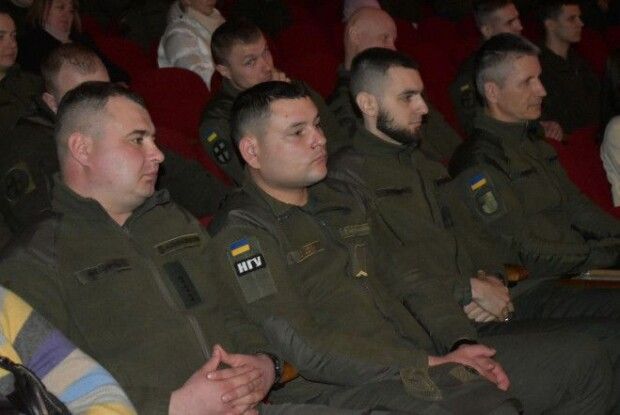 Волинських нацгвардійців привітали зі святом