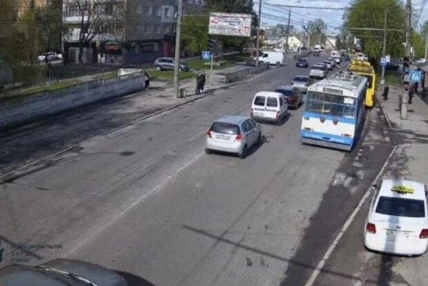 У Рівному камера зафіксувала момент ДТП (Відео)