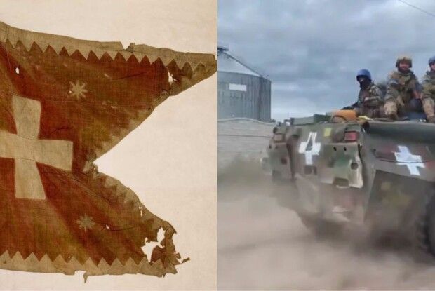 «Катакомбний хрест»:  що означає новий знак  на техніці ЗСУ