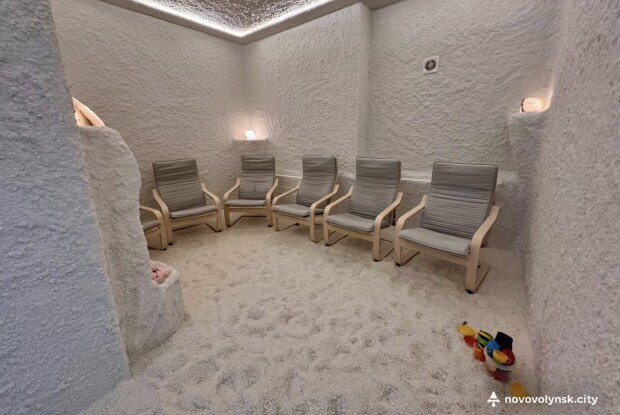 У лікарні на Волині відкрили соляну кімнату