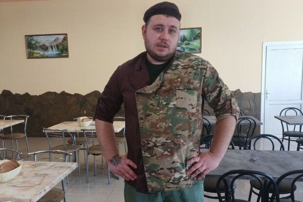 «Кожен українець має робити свій вклад у перемогу»: лучанин готує обіди для нацгвардійців (Відео)