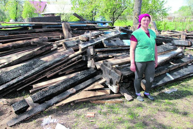 У мами волинського героя-танкіста згоріла хата
