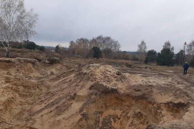 На Волині незаконно накопали піску майже на 110 мільйонів