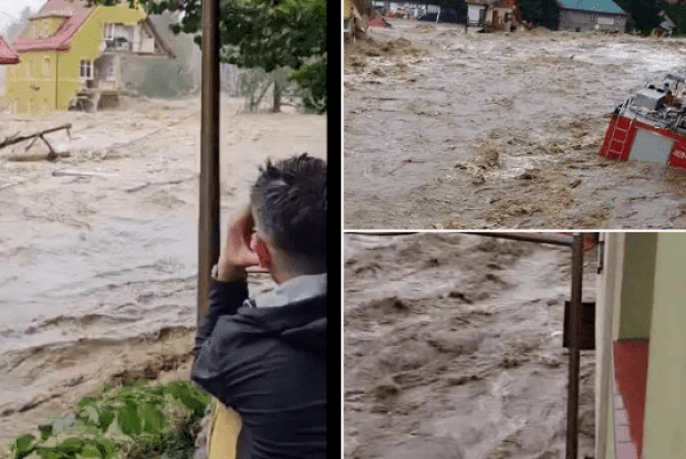 У Польщі через прорив дамби місто опинилося під водою