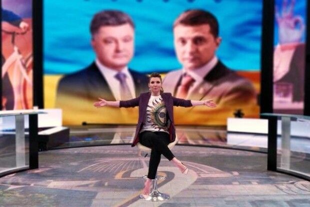 Команда скандальної російської журналістки Ольги Скабєєвої упіймала Володимира Зеленського на відпочинку в Туреччині (Відео)