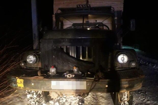На Волині затримали дві вантажівки завантажені деревиною і без документів (Фото)