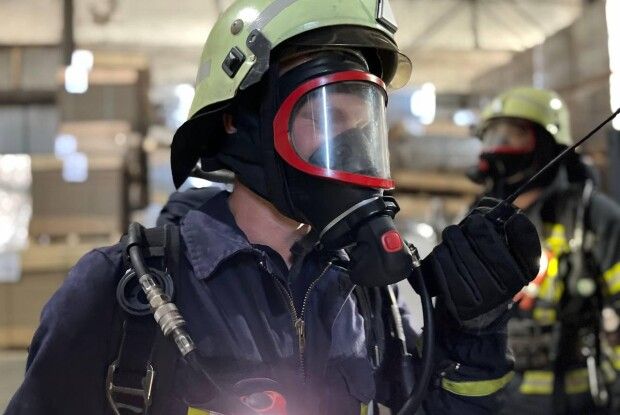 У Нововолинську рятувальники провели навчання з ліквідації пожеж