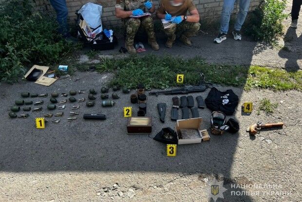 У Луцьку в гаражі місцевого жителя знайшли арсенал зброї 