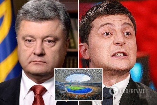 Представники Порошенка, Зеленського та НСК «Олімпійський» уклали тристоронню угоду про дебати