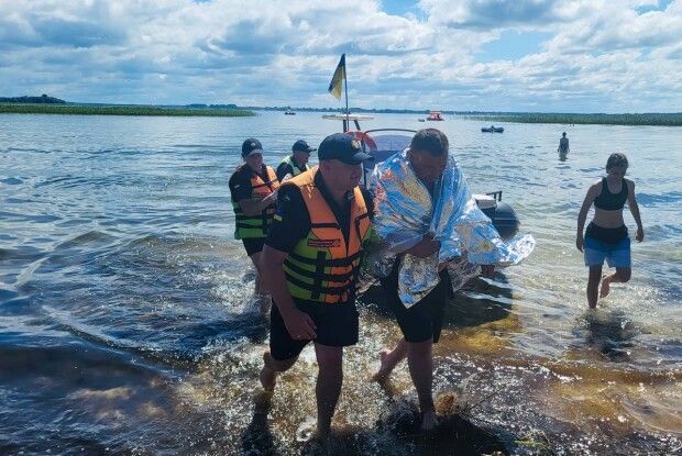 На Шацьких озерах рятувальники та лісівники провели великі спільні тренування