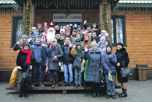 Дякуємо за те, що на Волині побували в оселі… Санта–Клауса!