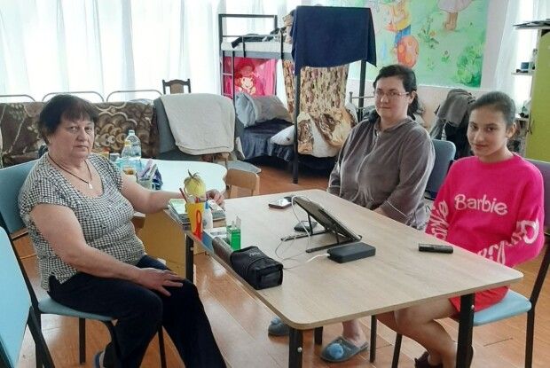 Родина переселенців уже другий рік живе в дитячому садочку «Казка»
