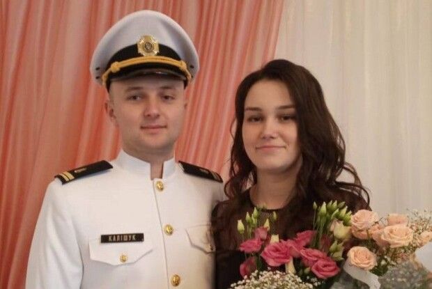 У Любомлі одружилися офіцери Військово-морських сил