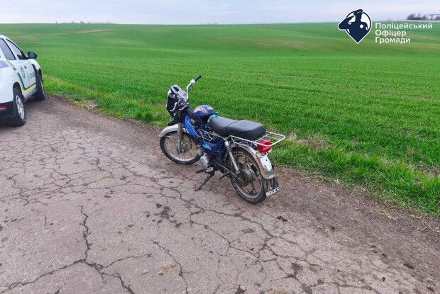 Перевищив норму в 10 разів: на Волині зупинили п'яного керманича двоколісного