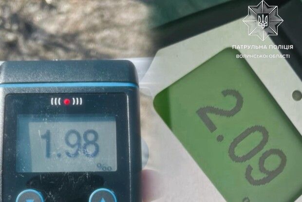 На волинських дорогах за добу виявили 4 любителів «оковитої»