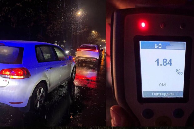 У Луцьку п'яний керманич влетів у авто попереду