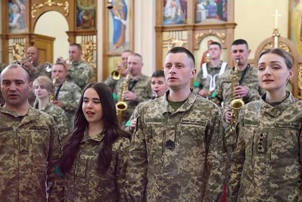 Захисники неба заспівали українцям духовний гімн (Відео) 