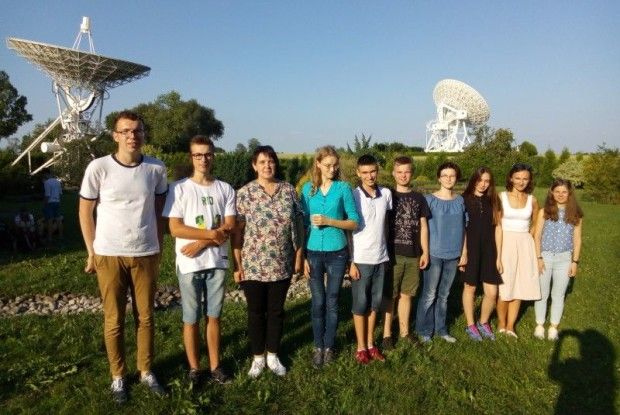 Луцькі школярі відвідали науковий міжнародний літній табір «Тиждень космосу в місті Коперника»