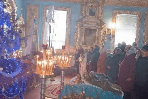 У 200-річному храмі на Волині вперше молились українською мовою