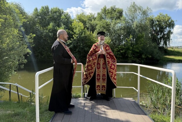 У Луцьку на Стиру відправили водосвяття